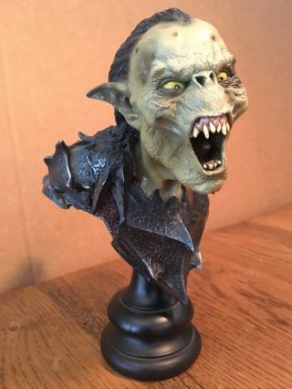 Sideshow Weta Lotr Lord Of The Rings: Moria Orc Swordsman Bust