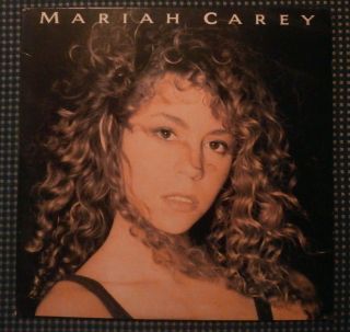 Mariah Carey Self Titled Debut 1990 12 " Vinyl Record Lp 1st.  Pressing