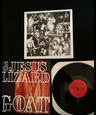 The Jesus Lizard Goat Vg,  Vinyl Lp 90s Alternative Punk