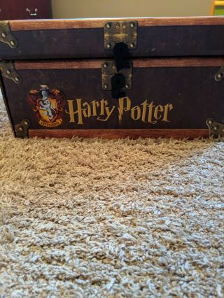 Harry Potter Books Set 1 - 7 In Collectible Trunk - Like Toy Chest Box