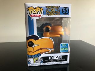 In Hand Funko Pop Toucan Sdcc 53 Ad Icons San Diego Comic Con 2019 Shared