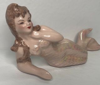 Florence Ceramics Merrymaid Rosie Mermaid Figurine Vintage
