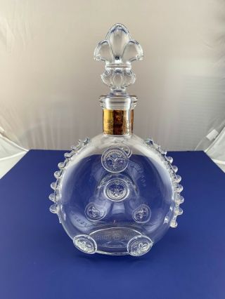 Great Remy Martin Louis Xiii Champagne Cognac Baccarat Decanter 4584