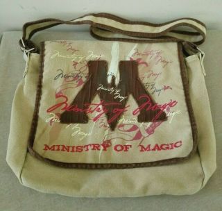 Universal Studios Wizarding World Harry Potter Ministry Of Magic Messenger Bag