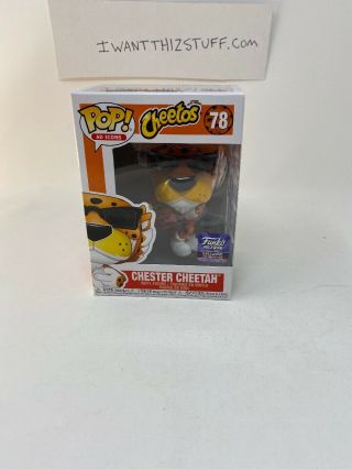 Funko Pop Ad Icons 78 Chester Cheetah Cheetos Funko Hollywood Exclusive In Hand