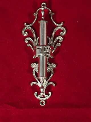 Vintage Sterling Silver Judaica Mezuzah Hand Made William B Meyers