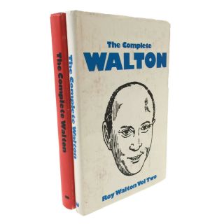 1981 The Complete Walton Volumes 1 & 2 Roy Walton Card Magic Gambling Signed
