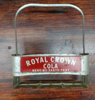 Royal Crown Cola Soda Carrier