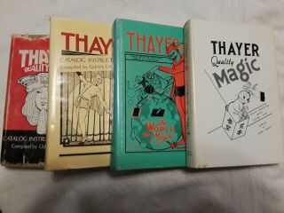 Vintage Magic Books Thayer Quality Magic