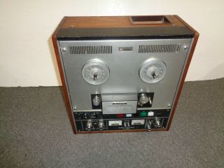 Vintage Sony Tc - 650 Stereo Tapecorder Reel To Reel