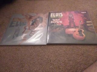 Elvis Way Down In The Jungle Room Lp And Elvis At Stax Lp