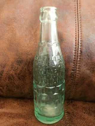 Rare Vintage Pepsi Cola Bottle Lynchburg Va Checkerboard C 1920 Glass