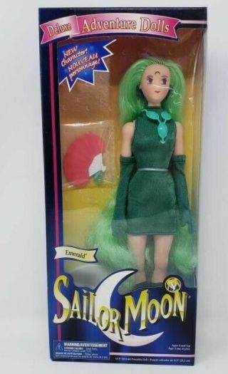 Rare Emerald 1997 Irwin Toy Limited Sailor Moon Doll 11.  5 " 4525