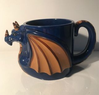 Thinkgeek 20 Oz.  Dragon Mug 2015 " Dark Roast Dragon Mug "