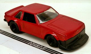 Vintage Polistil Toyota Celica (2nd Gen) Race Car Red 1:40 Scale 4.  5 " Long