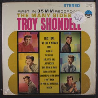 Troy Shondell: The Many Sides Of Troy Shondell Lp (shrink) Oldies