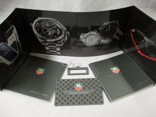 Tag Heuer Alter Ego Watch Instructions Guarantee Books Certificate Card Hang Tag