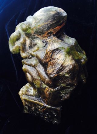Transparent Green Cthulhu Statue 155/500 Corinne Crowe Lovecraft Horror Larp