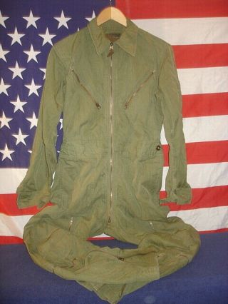 Wwii Us Army Air Forces Type K - 1 Flying Suit 1945,  [flight - Suit] Pilot Aircrew