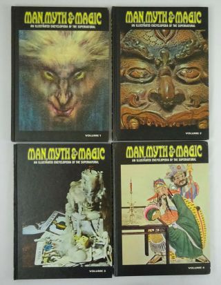 Man Myth & Magic Illustrated Supernatural Encyclopedia 24 Volume Set 1970