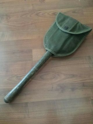 Us Ww2 Shovel Entrenching Tool M1943 Ames Manufacturer Dated 1945