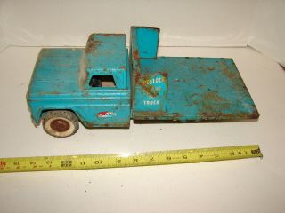 Vintage Structo Toy Truck Metal Pick Up Stake Bed Livestock Hauler Parts Repair