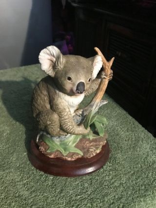 1984 Koala Bear 6 " Porcelain Ceramic Figurine 6999 Andrea By Sadek Japan -