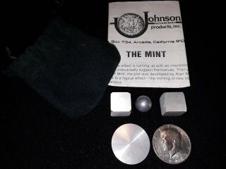Vintage Collectible Magic Tricks Johnson Coin Magic " The "