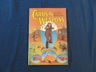 Cards As Weapons By Ricky Jay - Softbound Edition