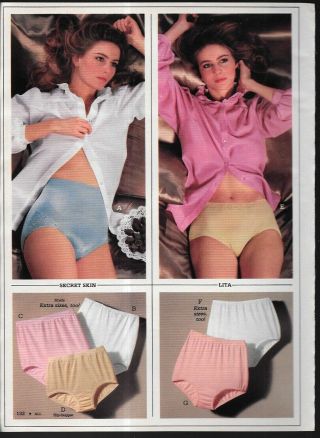 Vintage Lingerie Underwear Photo Clippings