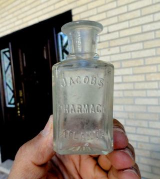 Jacobs’ Pharmacy Drug Store Perfume Bottle Atlanta,  Georgia Ga