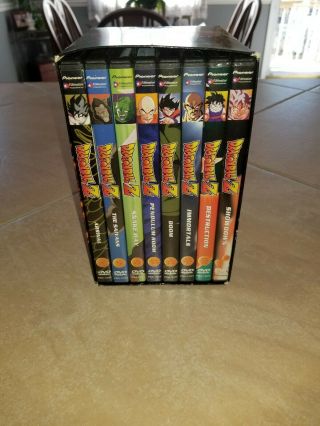 Dragonball Z The Saiyan Conflict Dvd Box Set Of 8 Discs