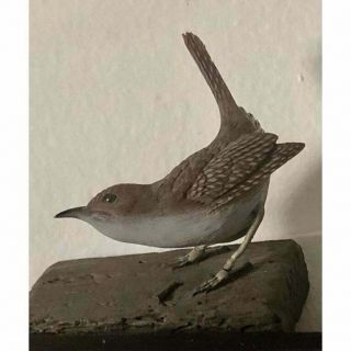 1979 Vintage Richard Palmer National Audubon Society American Songbird Sculpture