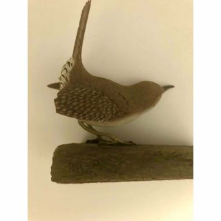 1979 Vintage Richard Palmer National Audubon Society American Songbird Sculpture 2