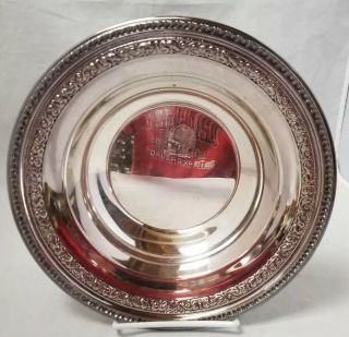 Vintage Reed Barton Silver Plate Serving Bowl: 9.  75 ",  Silverplated,  1201,  Fpns