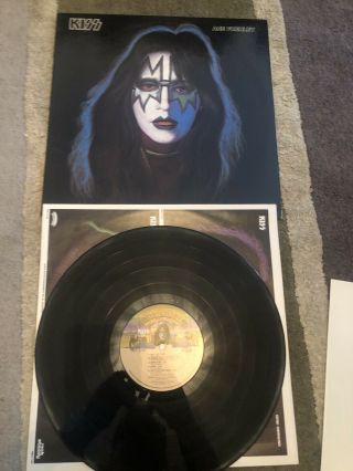 Kiss U.  S Ace Frehley Solo With Merch Form And Poster