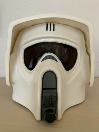Star Wars Scout Trooper (biker Scout) Helmet Prop Rotj Don Post Mask