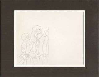 Scooby Doo Animation Cell Drawing Hanna Barbera 1972 - 3 3m