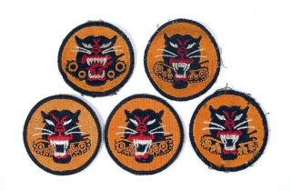 5 - Wwii Army Tank Destroyer Battalion Patches