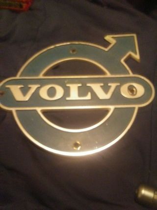 Volvo Metal Sign 10 "