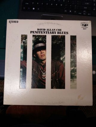 David Allan Coe - Penitentiary Blues - Sss International Sss - 9 - 1968 - Vg,  /vg,