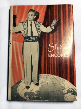 First Edition Slydini Encores Inscribed (1966) By Nathanson / Vintage Magic Book