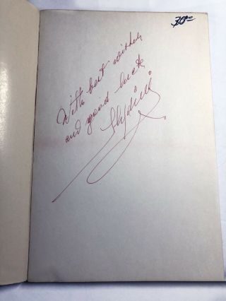 FIRST EDITION SLYDINI ENCORES INSCRIBED (1966) BY NATHANSON / Vintage Magic Book 2