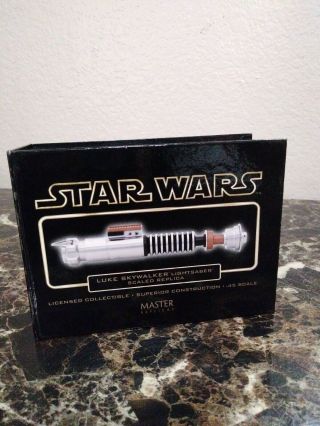 Master Replicas Luke Skywalker Star Wars Lightsaber.  45 Scale Sw - 300 Rotj Epvi A