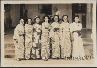 D9 China Zhejiang 浙江 1930s Photo Japanese Comfort Female Entertainers
