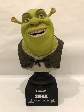 Shrek 2 Shrek Bust By Master Replicas Limited Edition Polystone Bust Dreamworks