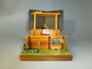 Exc Vintage Swiss Reuge Dancing Ballerina Automaton Music Box (watch The Video)