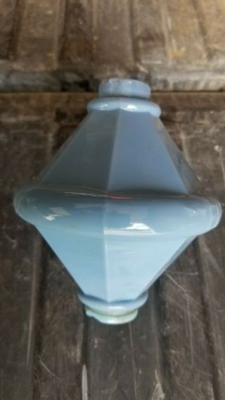 Electra Vintage Amethyst Glass Lightning Rod Ball Jewel Cone Weather Vane 2