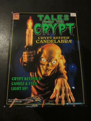 Vintage Tales From The Crypt Cryptkeeper Candelabra 1996 Trendmasters.