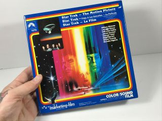 Star Trek The Motion Picture Color Sound 8 8mm Film W/ Box
